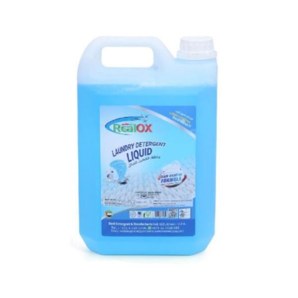 Laundry Detergent Liquid 5 Ltr Can -RealOX